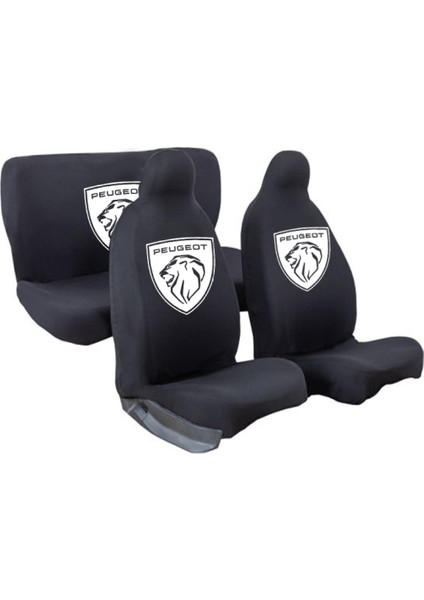 Peugeot 206 Araba Koltuk Kılıfı 4 Parça Takım Set