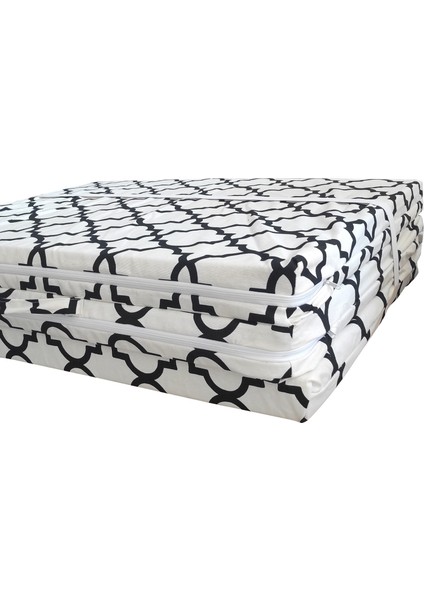 Tek Kişilik Katlanır Yer Yatağı Sünger Yatak Alaçatı 80X180 Cm-7 cm