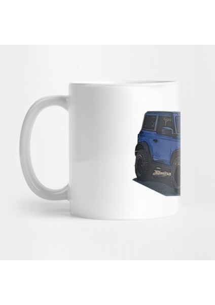 2021 Antimatter Blue Ford Bronco 2 Door Kupa Bardak