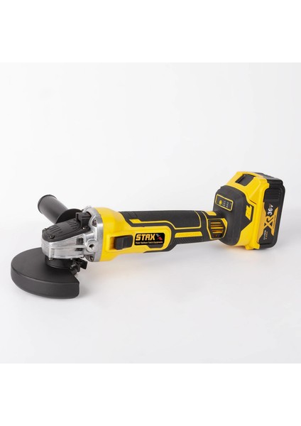 STX1058 Profesyonel 125 mm Kömürsüz Çift Akülü Şarjlı Taşlama fırsatları