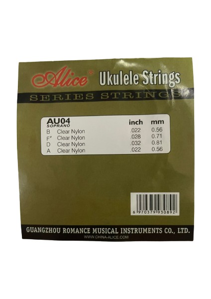 Ukulele Teli Takım