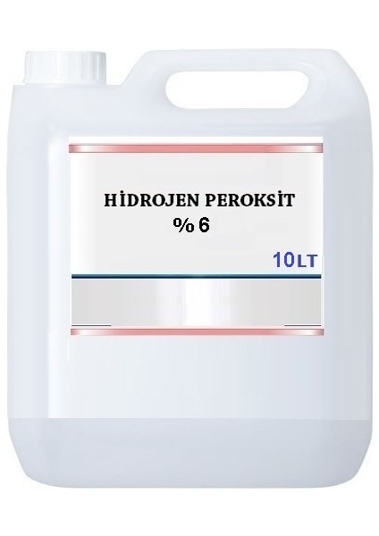 Hidrojen Peroksit 6% 10 Lt