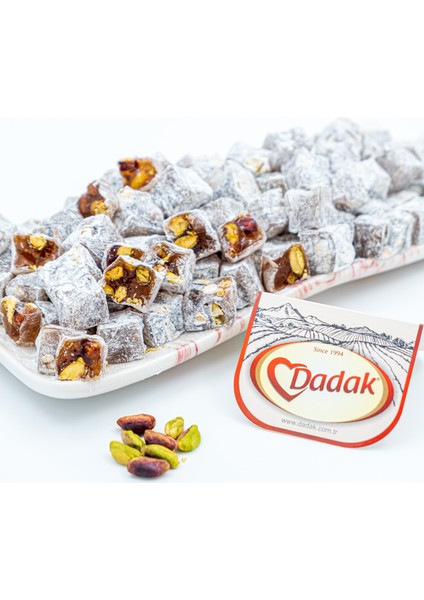 Pudra Şekerli Antep Fıstıklı Mini Lokum 5 kg
