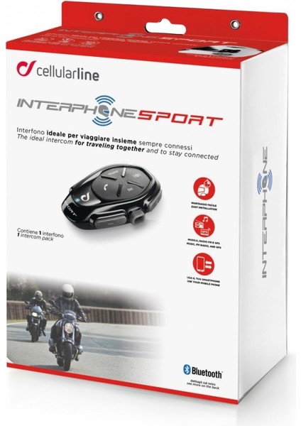 Interphone Sport Tekli Araç Kiti modelleri