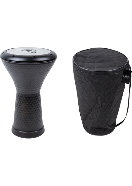Kısa Sap Baglama - Siyah Mısır Darbuka - Kılıf + Tel Takım