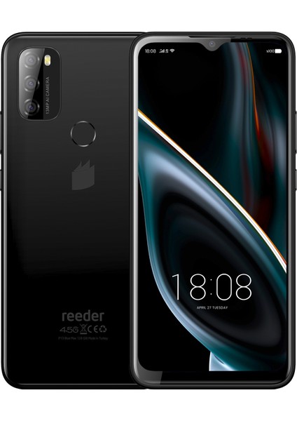 P13 Blue Max 2021 128 GB 4 GB Ram (Reeder Türkiye Garantili) Siyah