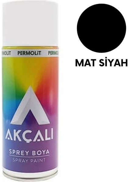 Mat Siyah Sprey Boya 400 ml