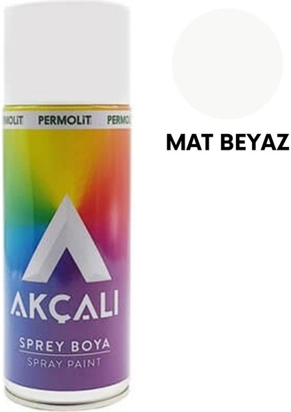 Mat Beyaz Sprey Boya 400 ml