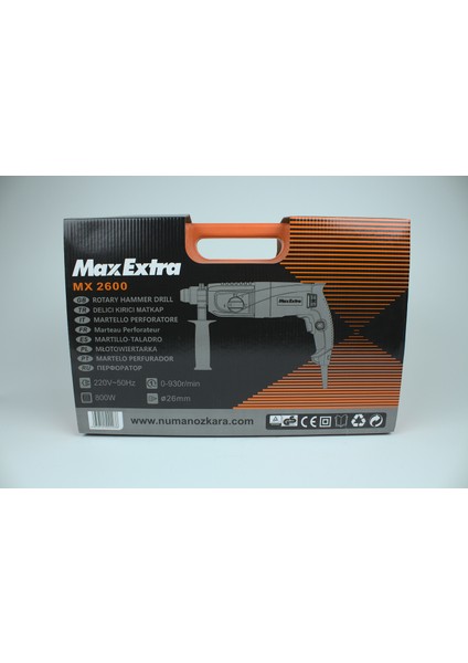 Max Extra Darbeli Matkap MX0527