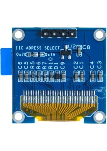0.96 Inch I2C OLED Ekran - SSD1306