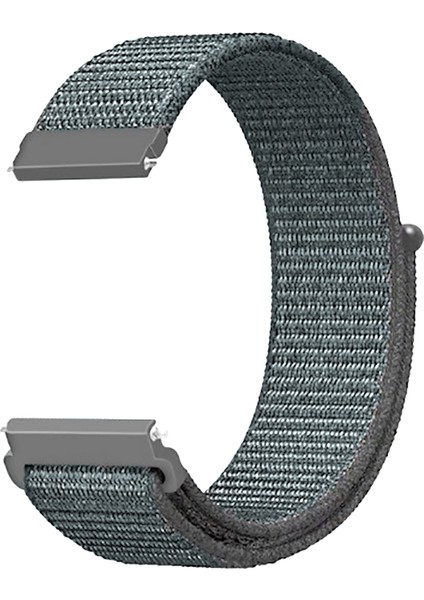 Xiaomi Mi Watch S2 46MM Saat Kordonu Kumaş Cırt Cırtlı Kordon Kayış Strap