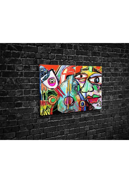 Picasso Stili Kanvas Tablo
