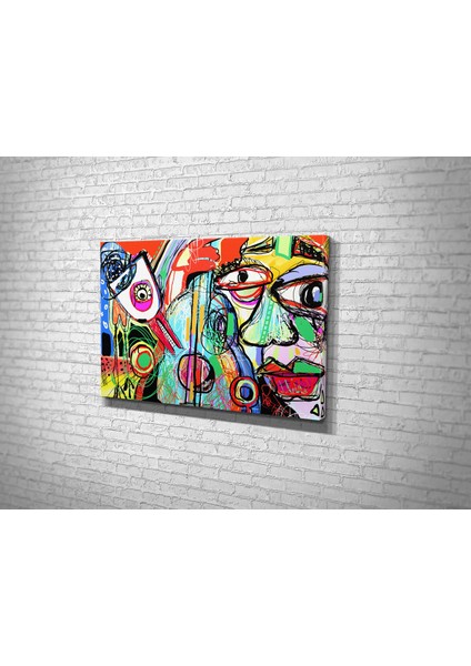 Picasso Stili Kanvas Tablo