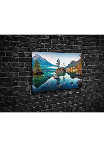 Hintersee Gölü Kanvas Tablo