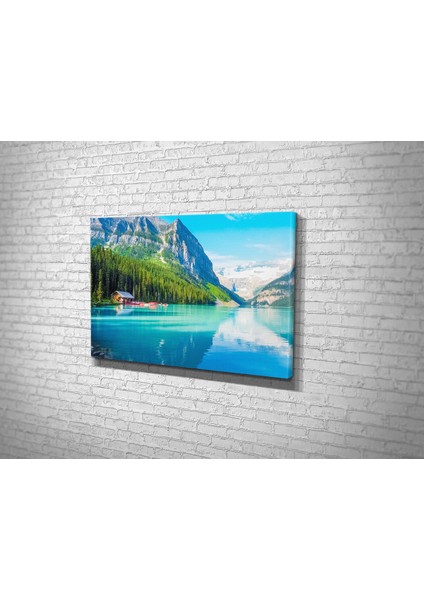 Banff National Park, Kanada Louise Gölü Kanvas Tablo fiyatları