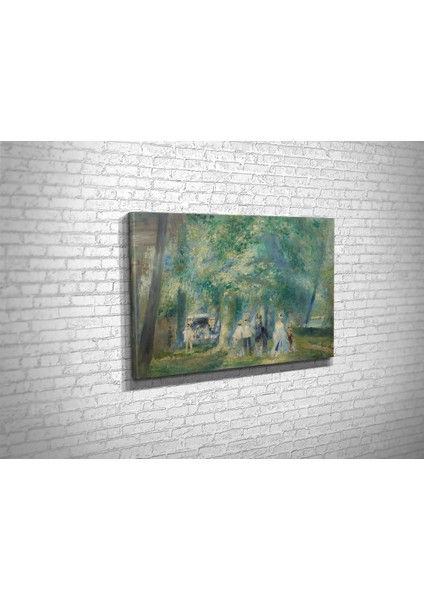 Renoir- Dans Le Parc De Saint-Cloud Kanvas Tablo fiyatları