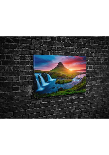 Kirkjufell Dağı, Iceland Kanvas Tablo modelleri