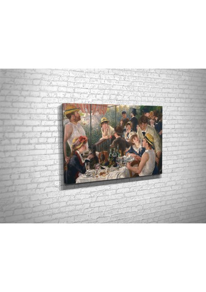 Pierre- Auguste Renoir- Luncheon Of The Boating Party Kanvas Tablo fiyatları