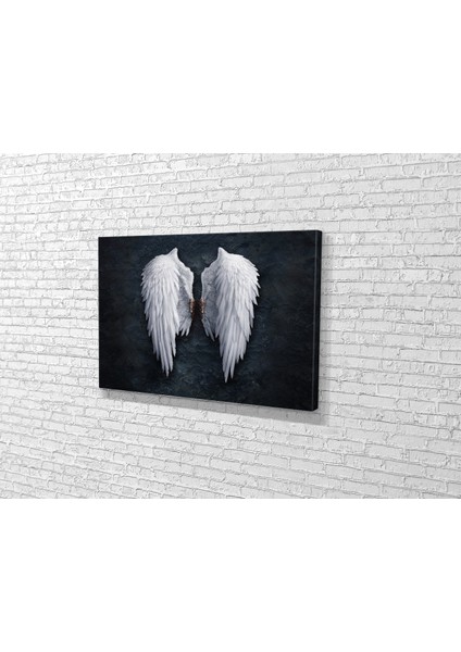 Banksy- Angel Wings Kanvas Tablo