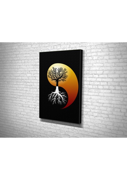Yin Yang Kanvas Tablo