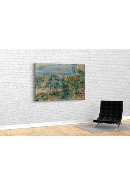 Renoir- Paysage A Cagnes Kanvas Tablo