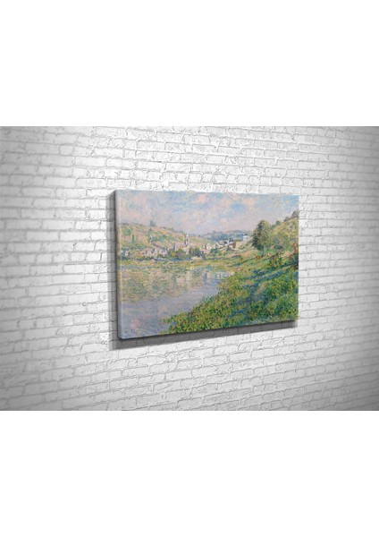Claude Monet- Vetheuil Kanvas Tablo modelleri