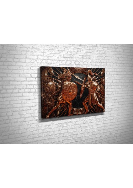 Spartan Warrior Kanvas Tablo modelleri