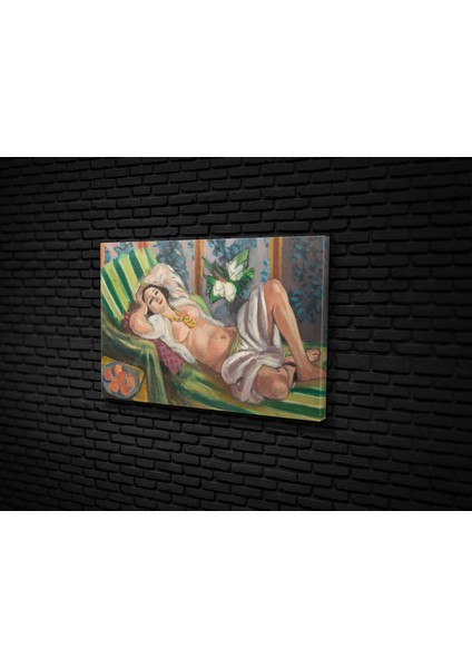 Henri Matisse- Couchee Aux Magnolias Kanvas Tablo