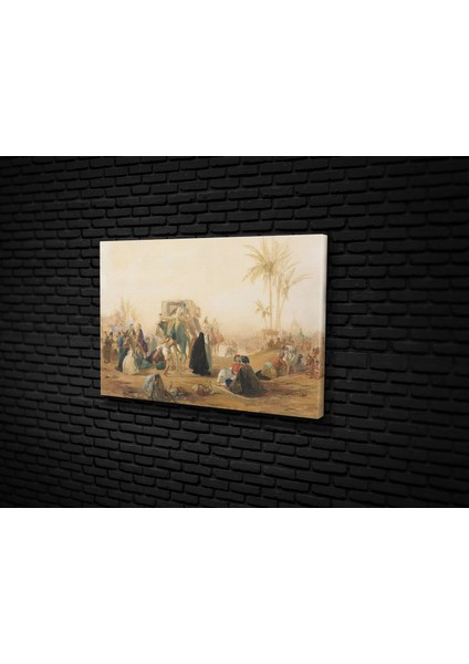 Henry Warren- Return Of The Pilgrims From Mecca Kanvas Tablo fiyatları