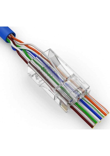 SL-COB25P Cat6 100'LÜ Paket Jack Utp