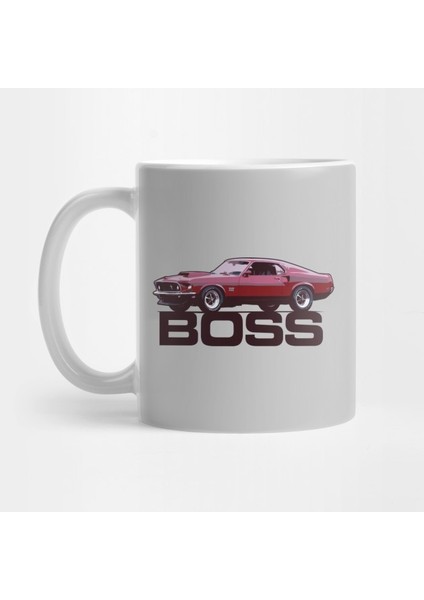 Mustang Boss 429 Double Sided Coffee Kupa Bardak Kupa Bardak