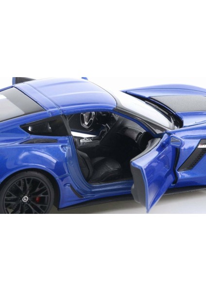 1:38 Welly 2017 Chevrolet Corvette Z06 Mavi fiyatları