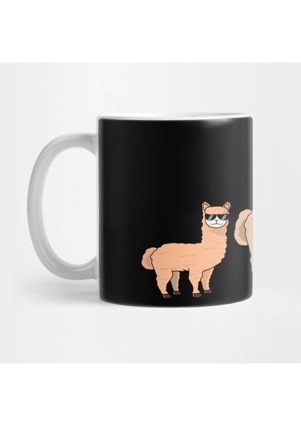 Cool Alpaca Squad Alpacas Barn Animal Farm Zoo Alpaca Friends Kupa Bardak