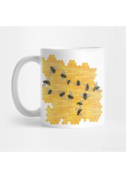 Gemini Honeybees Kupa Bardak