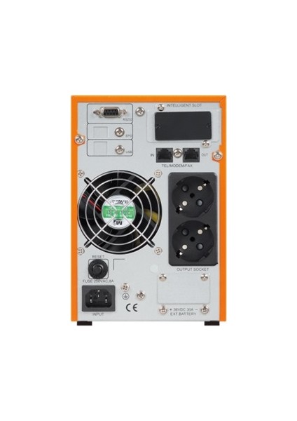 1kva Powerback Se Online 1/1f LCD Ekran Tower Ups