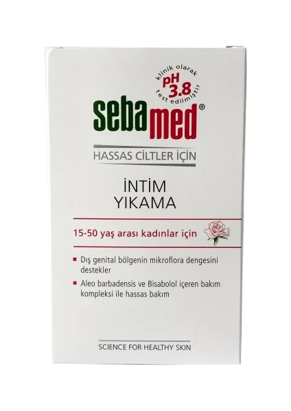 Hassas Ciltler Için Intim Yıkama 15-50 Yaş Arası Kadınlar Için