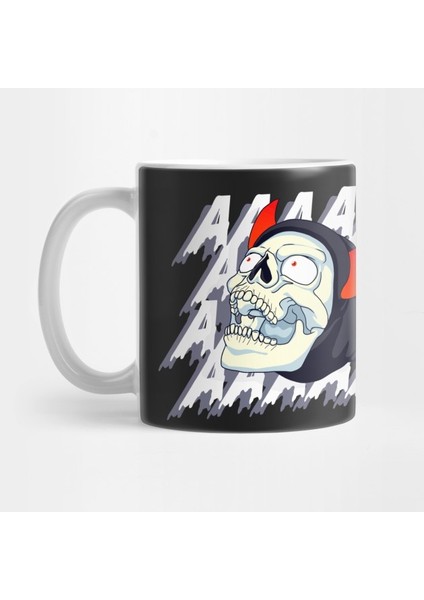 Skeleton Ahhh Kupa Bardak