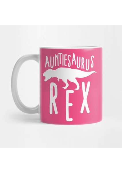 Auntiesaurus Rex Auntie Gift Kupa Bardak