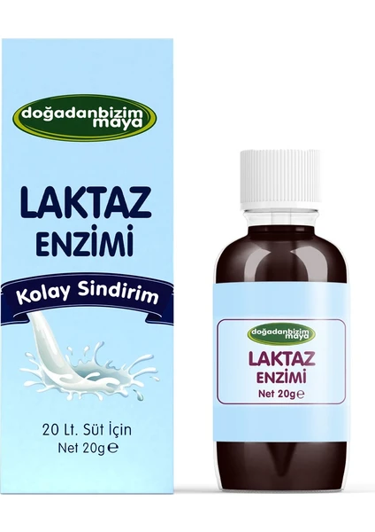 Doğadan Bizim Laktaz Enzimi 20 gr