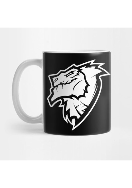 Rockzillah White Kupa Bardak