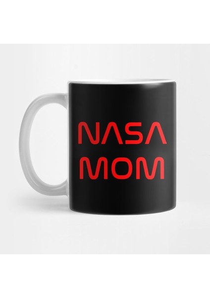 Nasa Mom Worm Logo Kupa Bardak
