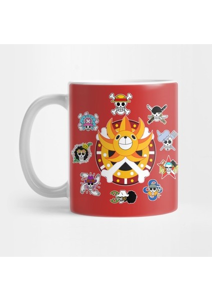 One Piece- The Strawhat Pirates Kupa Bardak