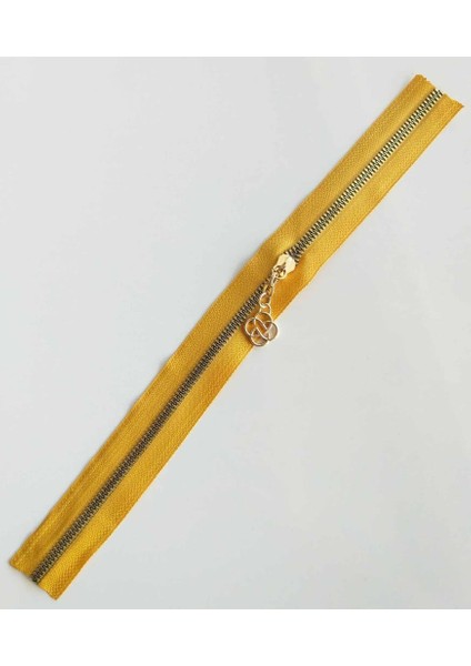 Angel Çanta Akssesuar Başlıklı Fermuar 30 cm Light Gold Metal Hardal