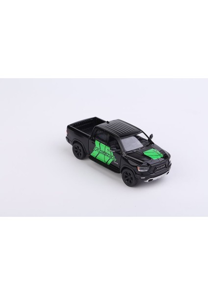 2019 Dodge Ram 1500 W - Çek Bırak Lisanslı Model Oyuncak Araba 1:46