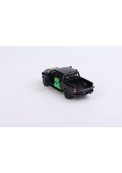 2019 Dodge Ram 1500 W - Çek Bırak Lisanslı Model Oyuncak Araba 1:46 modelleri
