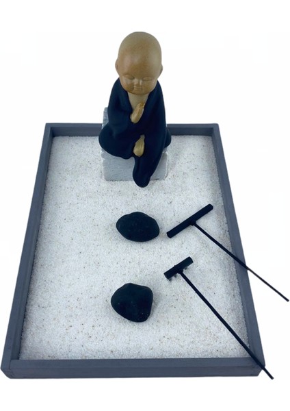 Mini Meditasyon Zen Bahçesi Kiti - Zen Garden - Hobi Kiti modelleri