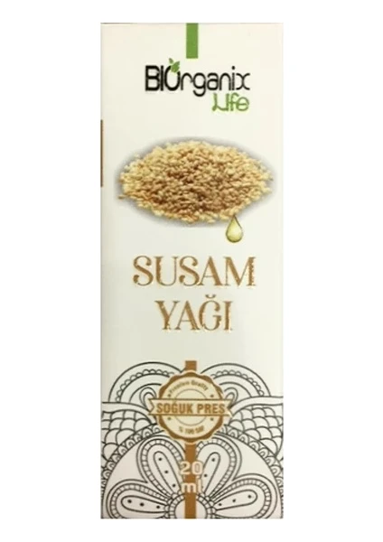 Biorganix Life Susam Yağı 20 ml