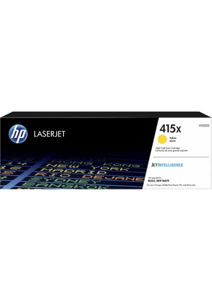 W2032X 415X Yüksek Kapasiteli Sarı (Yellow) Orijinal Toner 6000 Sayfa