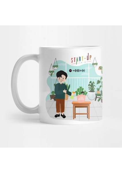 Start-Up (Ìš¤íƒ€íš¸ì—…) Kdrama - Han Ji Pyeong- Plant Kupa Bardak