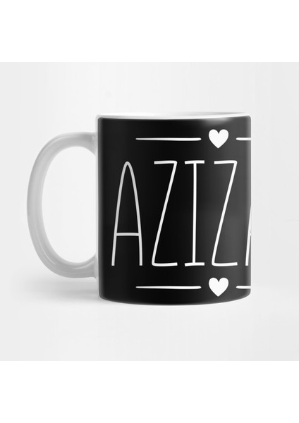 Azizam Heart Love Persian Kupa Bardak